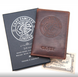 Шкіряний гаманець для паспорта Captain Fawcett Leather Passport Wallet with RFID Lining