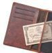 Шкіряний гаманець для паспорта Captain Fawcett Leather Passport Wallet with RFID Lining