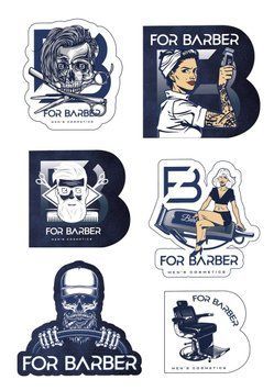 Стикерпак ForBarber Лимитированная Серия