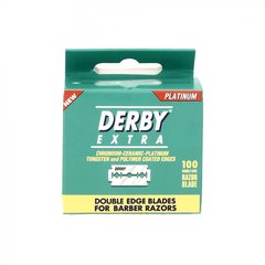 Двусторонние лезвия для бритья Derby Extra Mini DE 100шт.