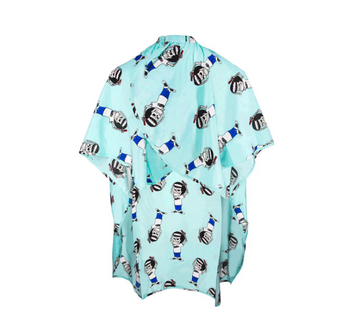 Дитячий пеньюар Suavecito Mascot Club Kid's Barber Cape Blue