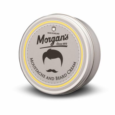 Крем для вкладання вусів та бороди Morgans Moustache&Beard Cream 250g