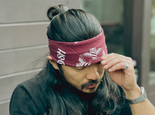 Бандана красная BROSH BANDANA RED