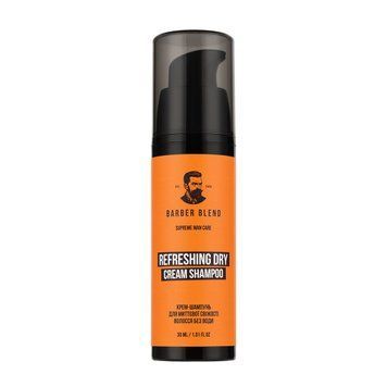 Сухий крем-шампунь для миттєвої свіжості волосся без води Barber Blend 30ml