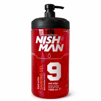 Гель для гоління Nishman №9 RED EDGE 1500ml