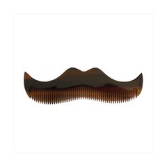 Расческа для ус и бороды Morgans Amber Moustache Shaped Comb