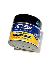 Помада для волос XFLEX Glowing Brown Wax "Слава Украине" 100 ml