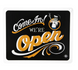 Металлическая табличка открыто/закрыто 20x25 см Suavecito Classic Open/Closed Metal Sign