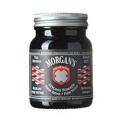 Помада для стилізації Морганс Morgan's Pomade High Shine/Firm Hold 100g [Black label]