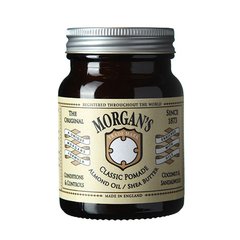 Помада для стилізації Моргнас Мигладева Олія та Масло Ши Morgan's Classic Pomade Almond Oil/Shea Butter 100g [Cream label]