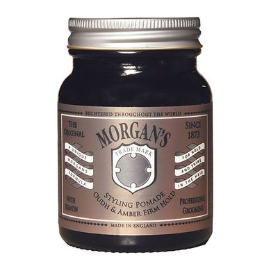 Помада для стилизации Morgan's Oudh Amber Firm Hold Pomade 100g (Gold label)