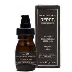 DEPOT 505 Odżywczy olejek do brody o zapachu imbiru i kardamonu 30 ml
