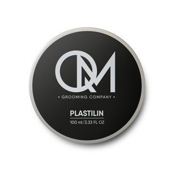 Матова глина для укладання волосся ТМ QM "Plastilin" 100ml