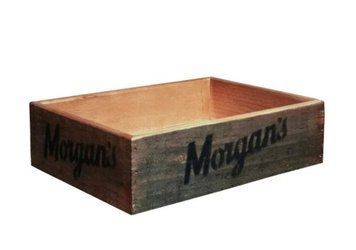 Коробка дерево без кришки Morgan's Wooden Retro Display Tray Small