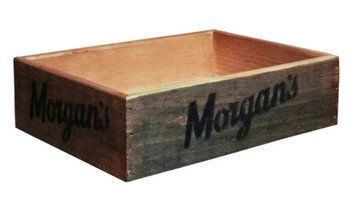 Коробка-підніс дерево велика без кришки Morgan's Wooden Retro Display Tray ( Large )
