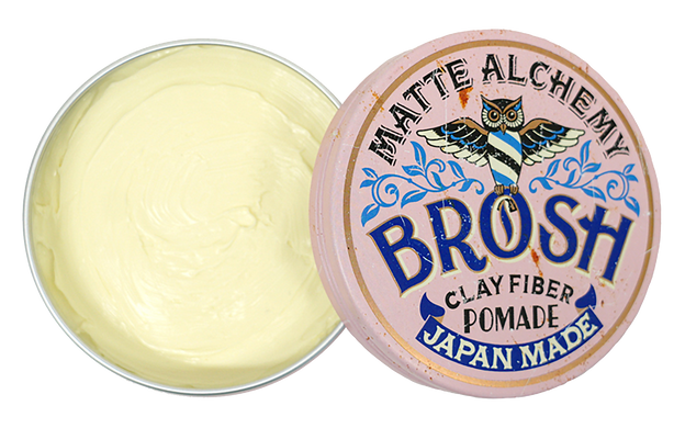 Помада для стилизации BROSH CLAY FIBER POMADE 120g