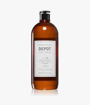 Шампунь для контролю виділення жиру та від лупи DEPOT 102 1000ml