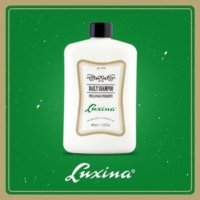 Щоденний чоловічий шампунь Luxina DAILY SHAMPOO 400ml 5 штук + 15 пробників