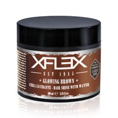 Помада для волос Xflex Glowing Brown Wax 100ml